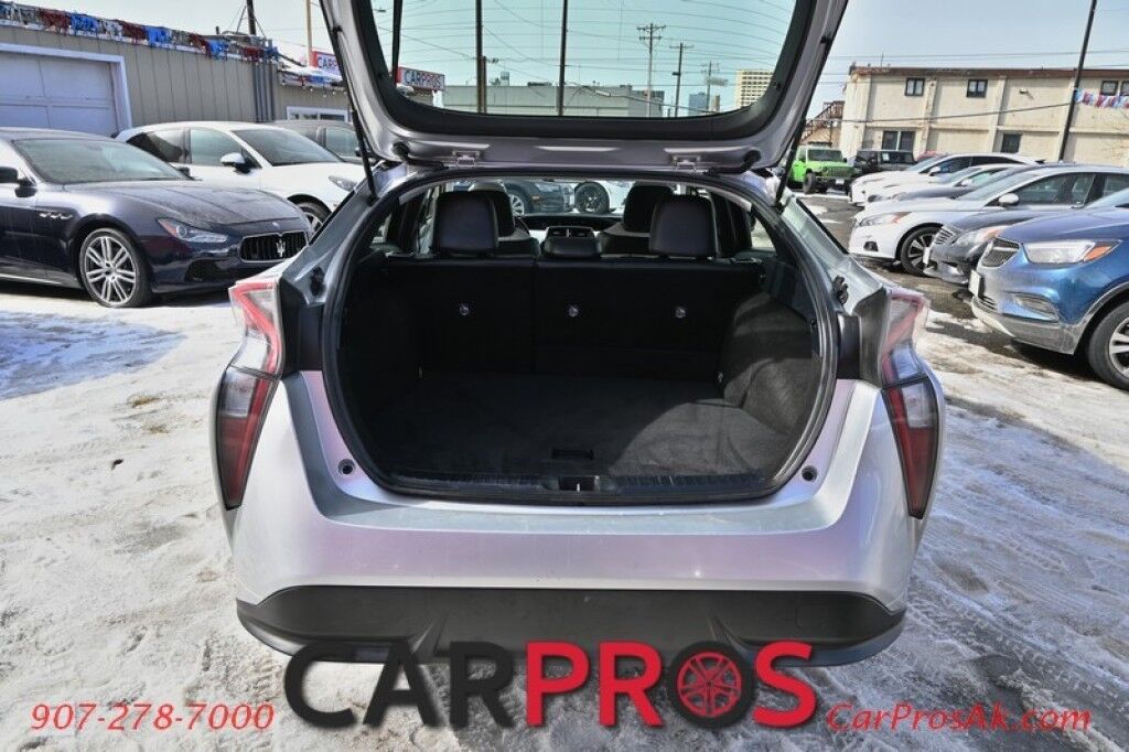 2016 Toyota Prius Two Eco - 1.8L Hybrid - All Weather Floor Liner Pkg - Leather Seats - Power Heated Side Mirrors - Keyless Entry - Push to Start - Navigation - Wireless Charger - Bluetooth - Backup Camera - Low Miles Anchorage AK