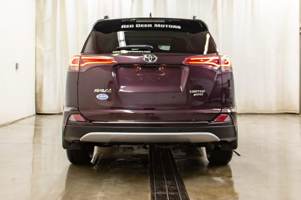 2016 Toyota RAV4 AWD Limited Leather Roof Nav Red Deer AB