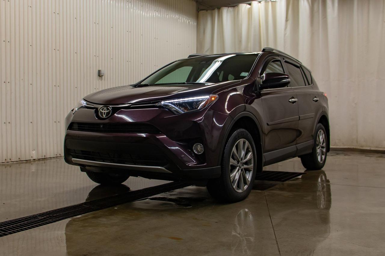 2016 Toyota RAV4 AWD Limited Leather Roof Nav Red Deer AB