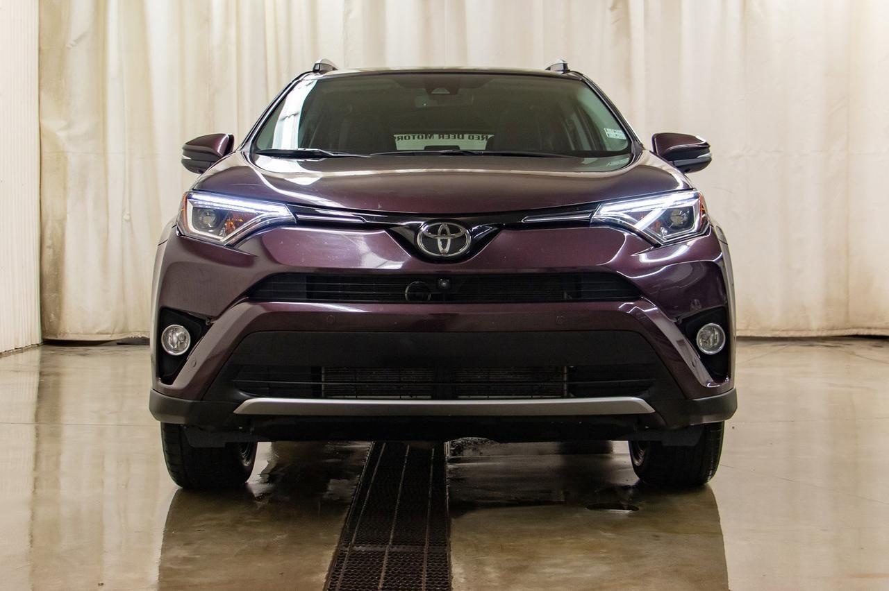 2016 Toyota RAV4 AWD Limited Leather Roof Nav Red Deer AB