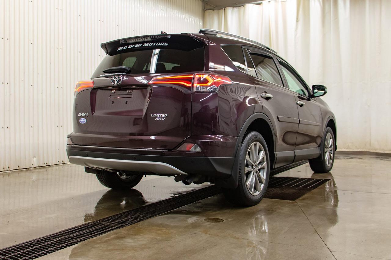 2016 Toyota RAV4 AWD Limited Leather Roof Nav Red Deer AB