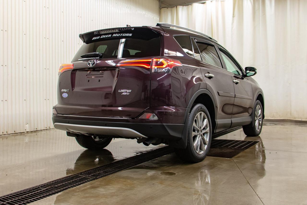 2016 Toyota RAV4 AWD Limited Leather Roof Nav Red Deer AB