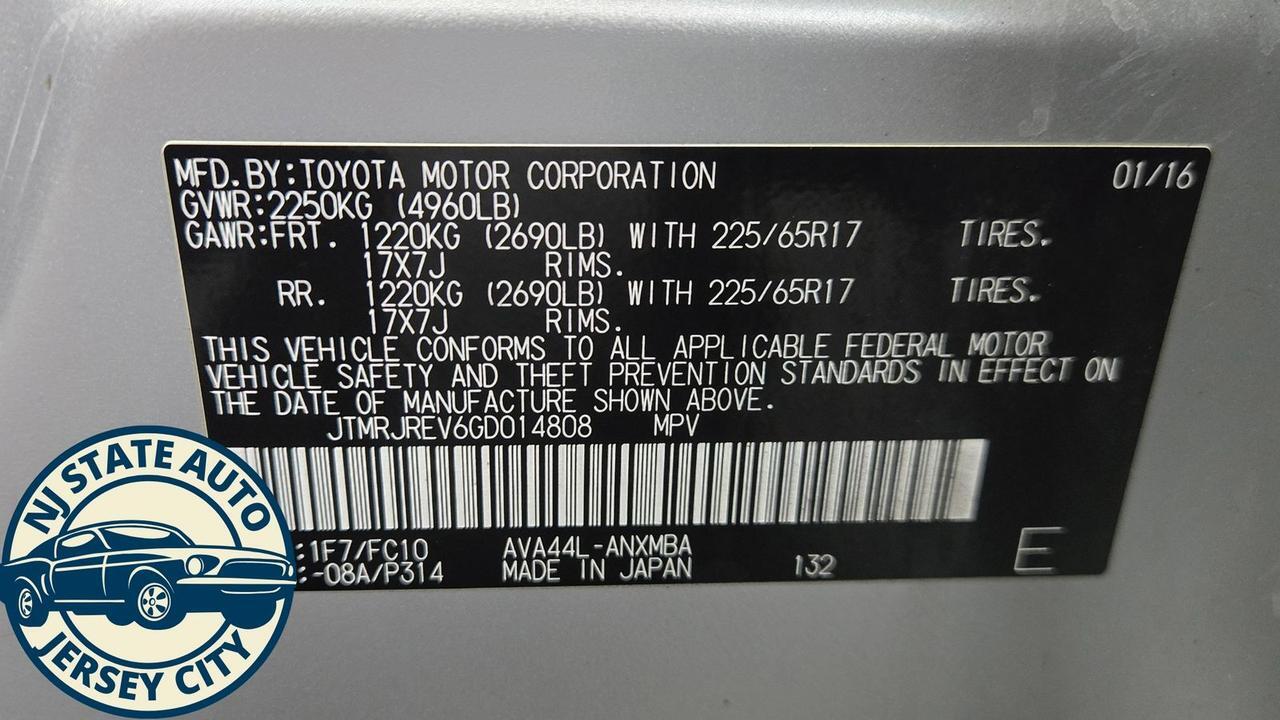 2016 Toyota RAV4 Hybrid XLE Jersey City NJ