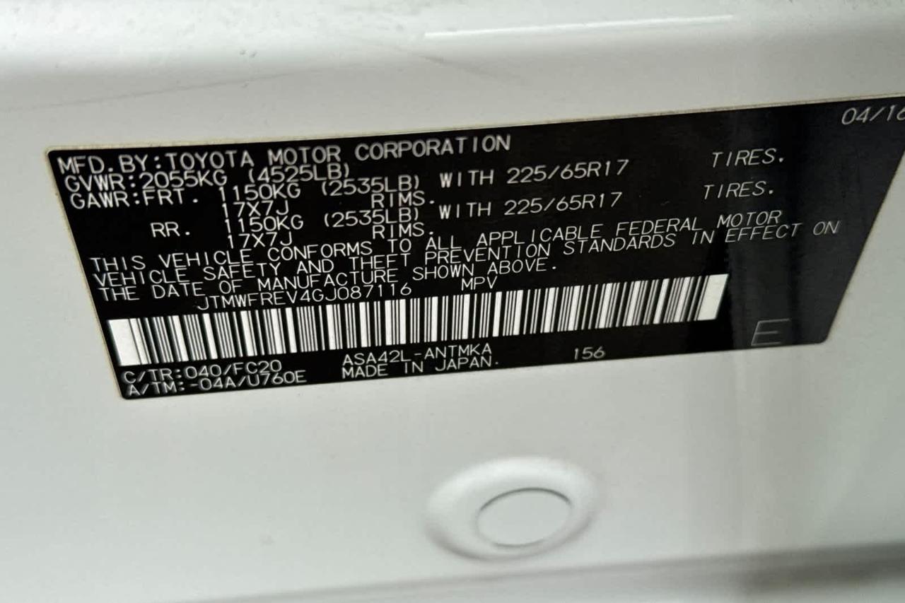2016 Toyota RAV4 XLE Roseville CA