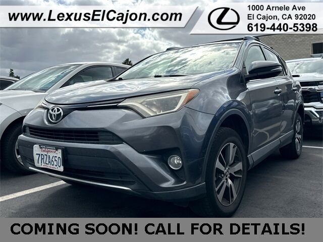 2016 Toyota RAV4 XLE San Diego County CA
