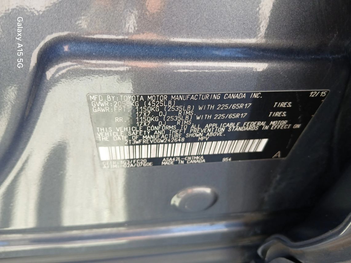 2016 Toyota RAV4 XLE Sport Utility 4D Maitland FL