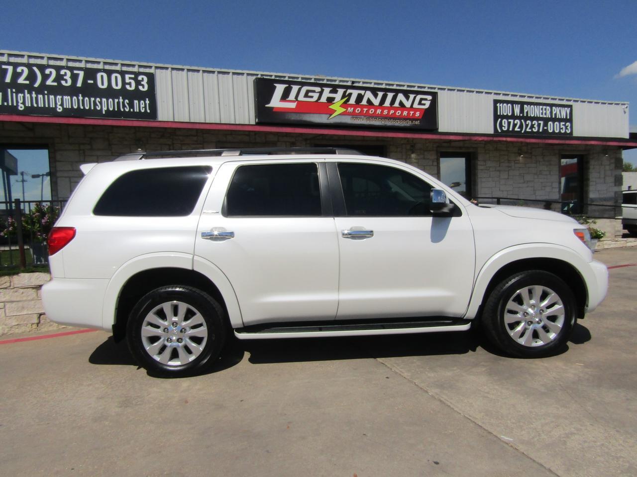 2016 Toyota Sequoia 4WD 5.7L FFV Platinum (Natl) Grand Prairie TX