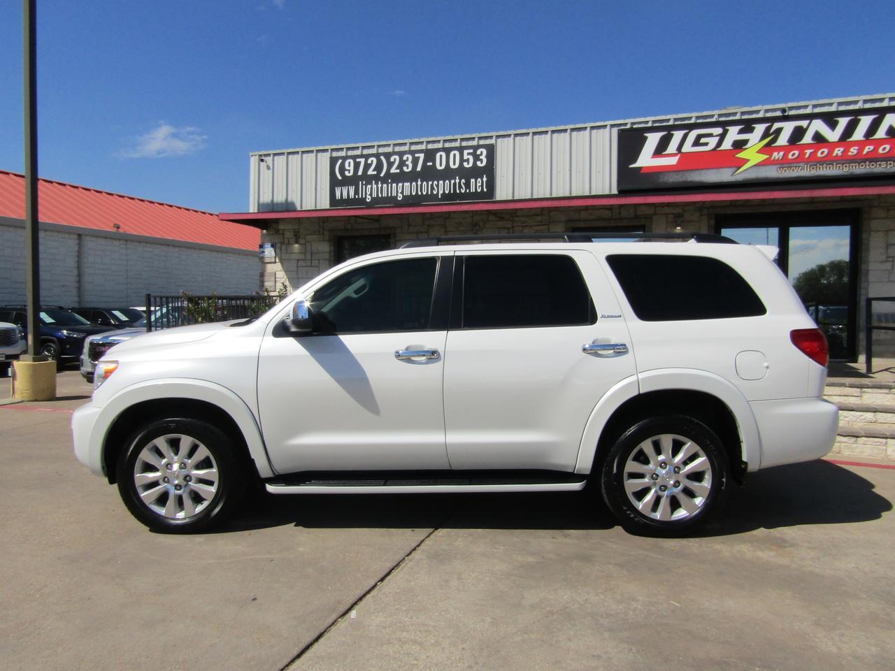 2016 Toyota Sequoia 4WD 5.7L FFV Platinum (Natl) Grand Prairie TX