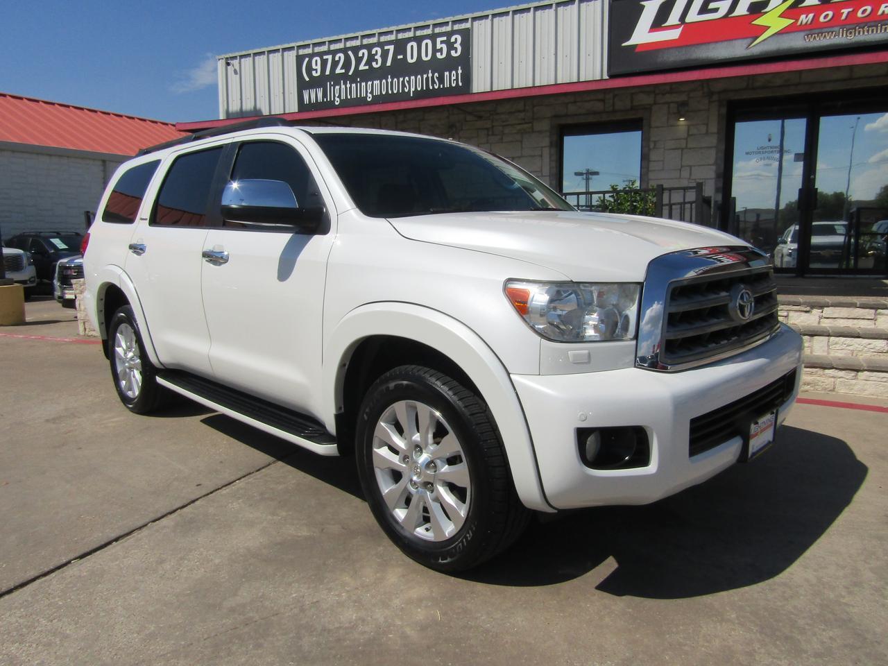 2016 Toyota Sequoia 4WD 5.7L FFV Platinum (Natl) Grand Prairie TX