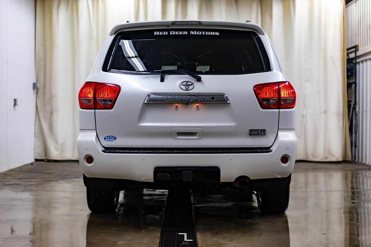 2016 Toyota Sequoia AWD Platinum Leather Roof Nav BCam Red Deer AB