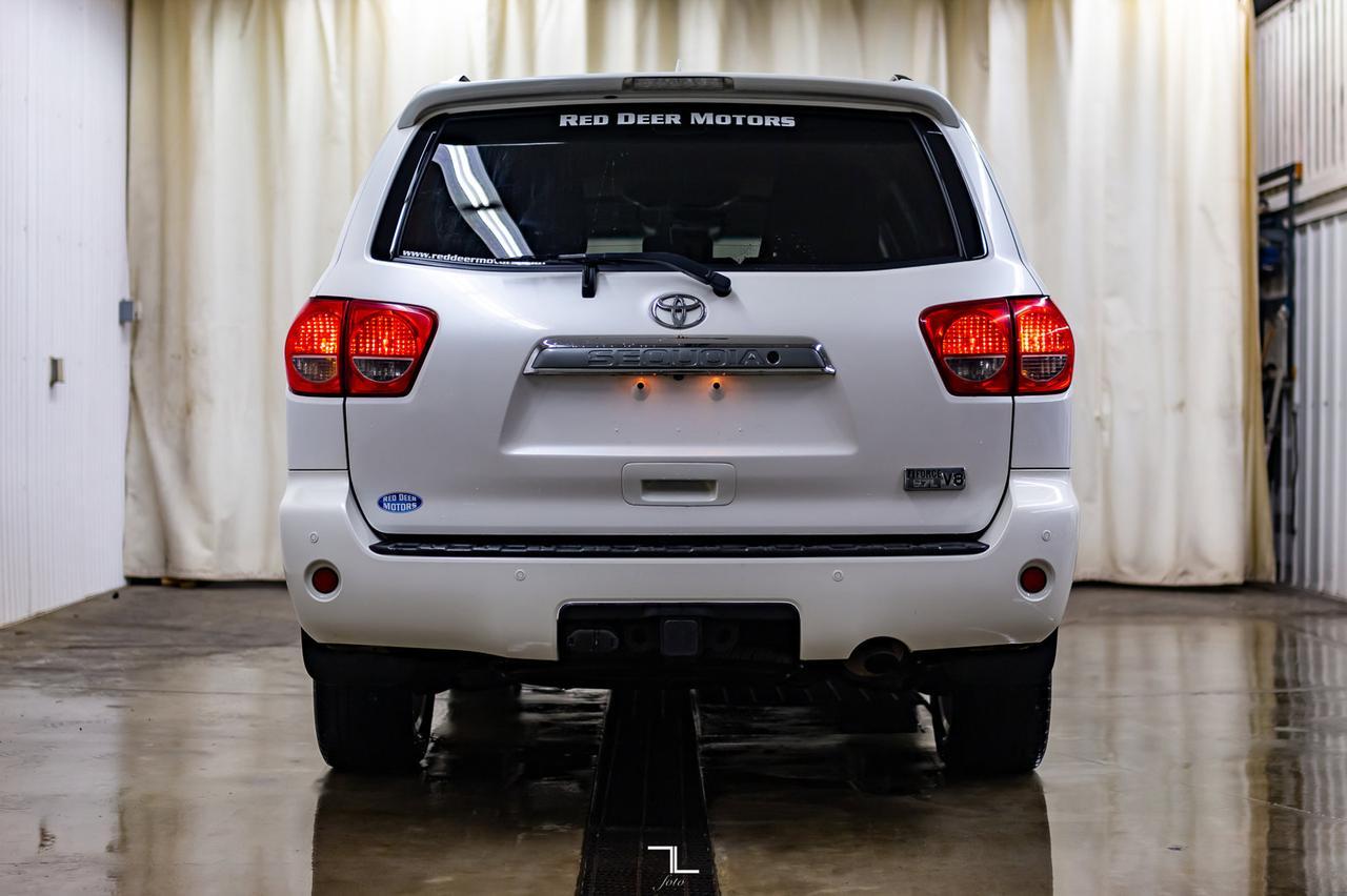 2016 Toyota Sequoia AWD Platinum Leather Roof Nav BCam Red Deer AB