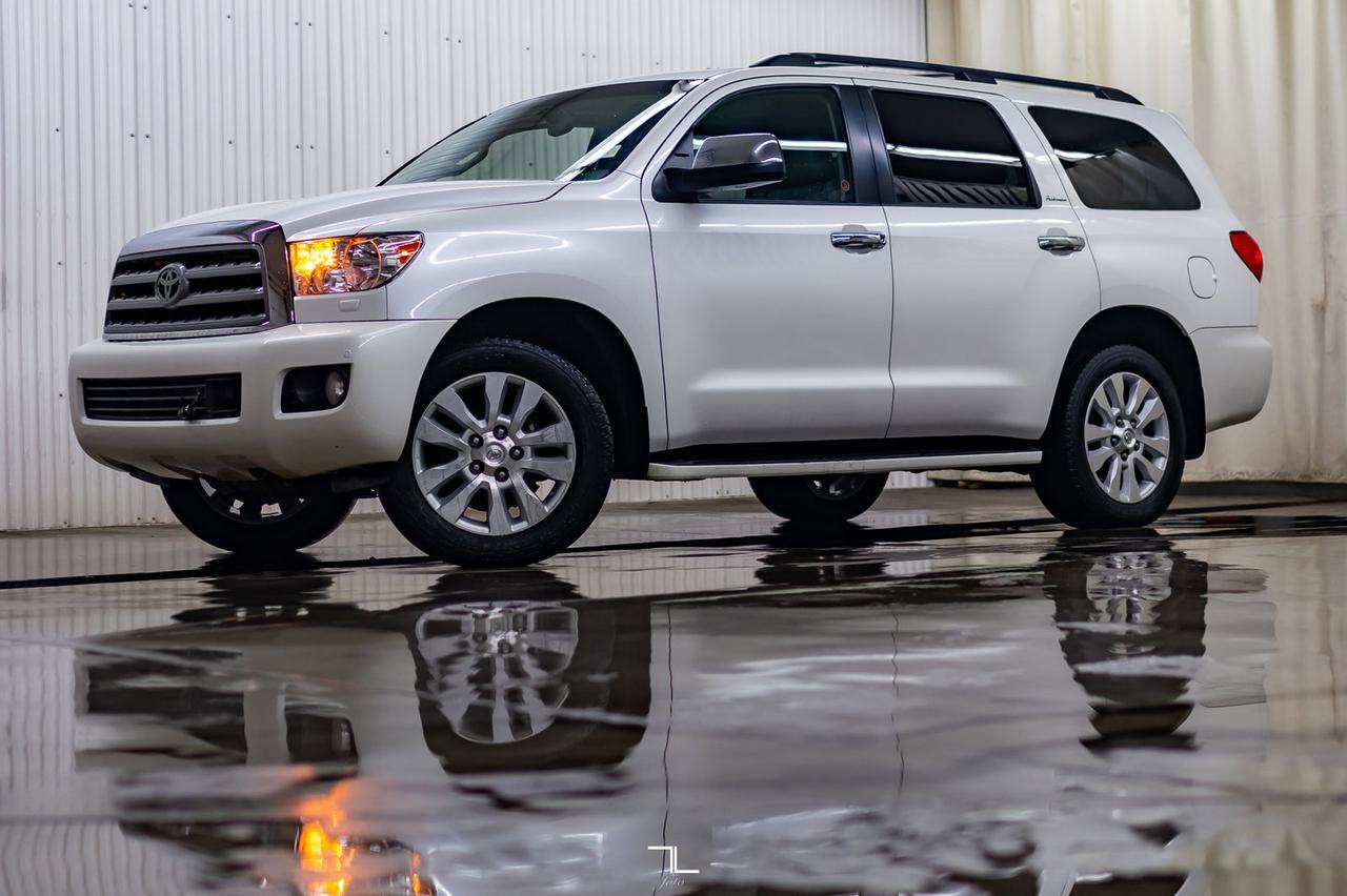 2016 Toyota Sequoia AWD Platinum Leather Roof Nav BCam Red Deer AB