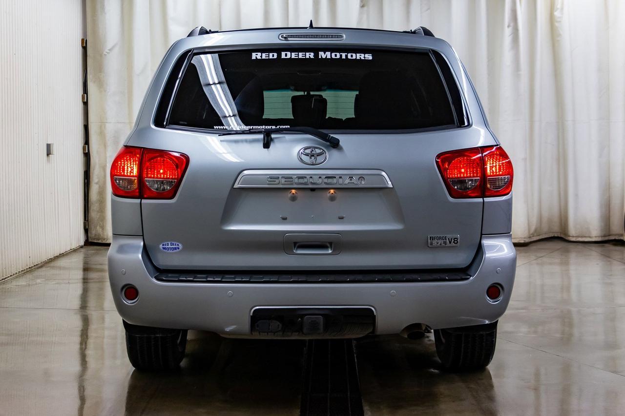 2016 Toyota Sequoia AWD SR5 3rd Row Leather Roof Red Deer AB