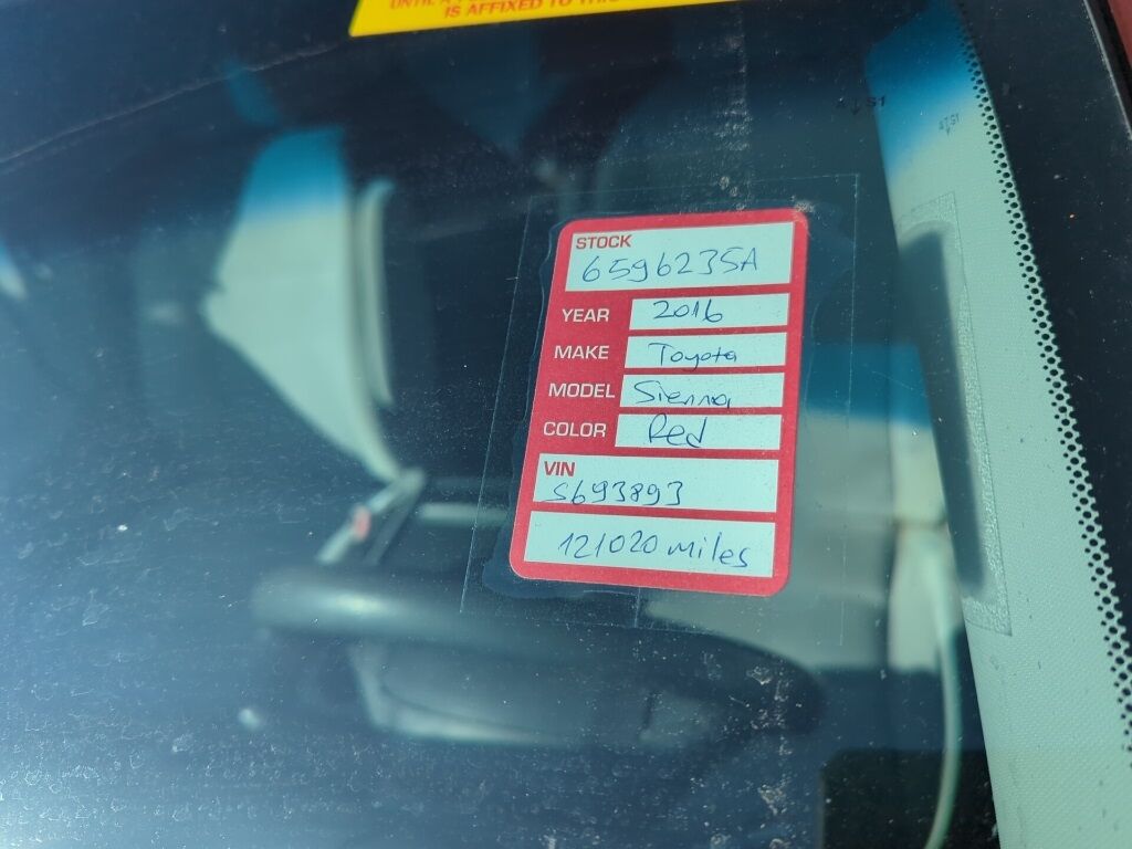 2016 Toyota Sienna L San Clemente CA