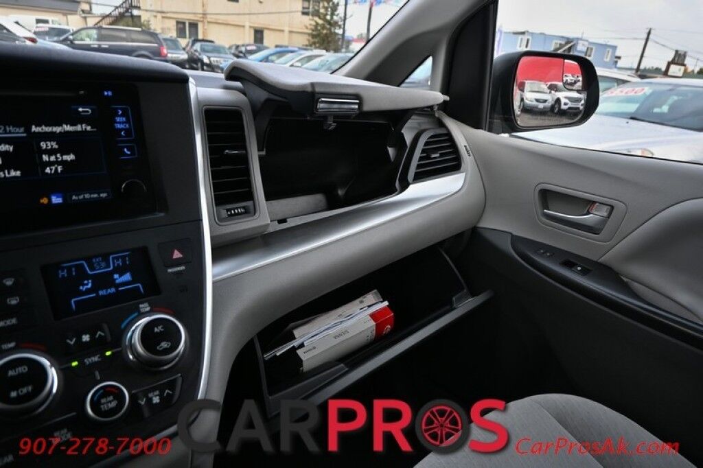 2016 Toyota Sienna LE - 3.5L V6 - 3rd Row - 8 Passenger - Power Windows & Door Locks - Dual Climate - Bluetooth - Backup Camera - Tow Package Anchorage AK