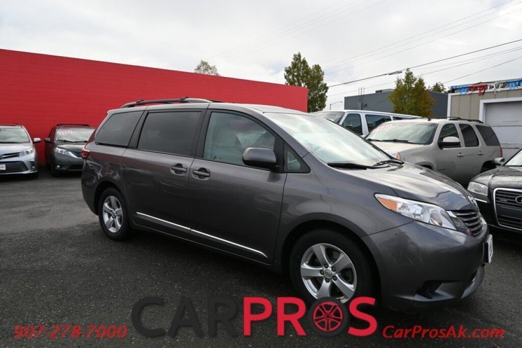 2016 Toyota Sienna LE - 3.5L V6 - 3rd Row - 8 Passenger - Power Windows & Door Locks - Dual Climate - Bluetooth - Backup Camera - Tow Package Anchorage AK