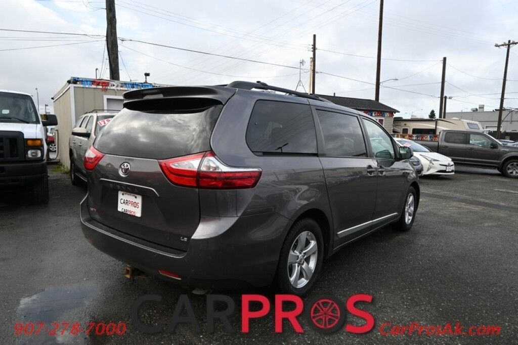 2016 Toyota Sienna LE - 3.5L V6 - 3rd Row - 8 Passenger - Power Windows & Door Locks - Dual Climate - Bluetooth - Backup Camera - Tow Package Anchorage AK