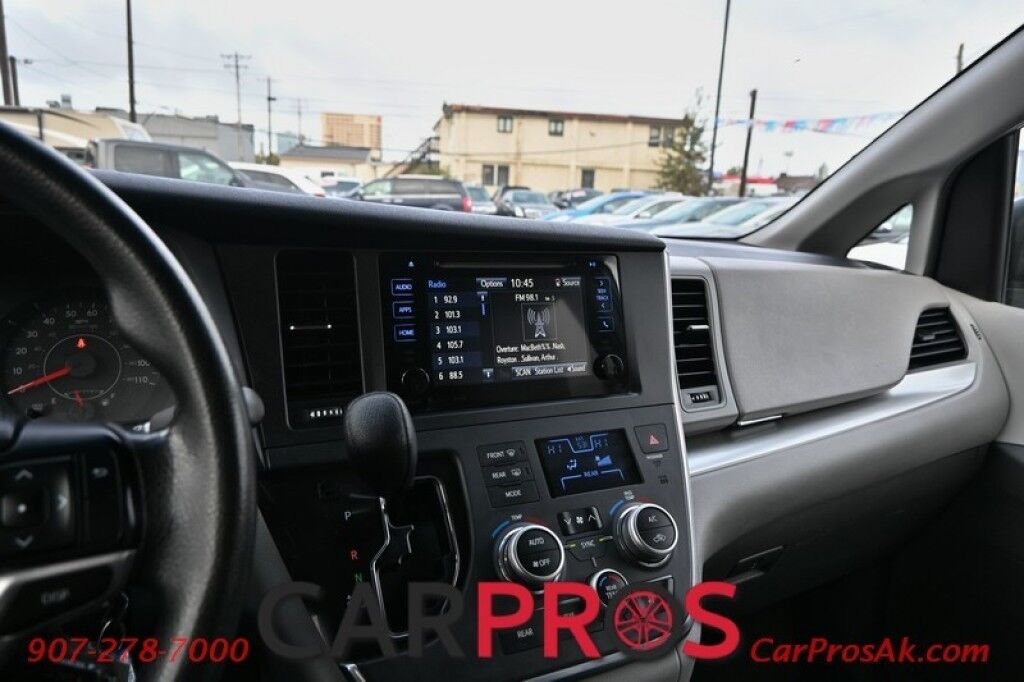 2016 Toyota Sienna LE - 3.5L V6 - 3rd Row 8 Passenger - Power Windows & Door Locks - Dual Climate - Bluetooth - Backup Camera - Tow PackageLE - 3.5L V6 - 8 Passenger - Power Windows & Door Locks - Dual Climate - Bluetooth - Backup Camera - Tow Package Anchorage AK