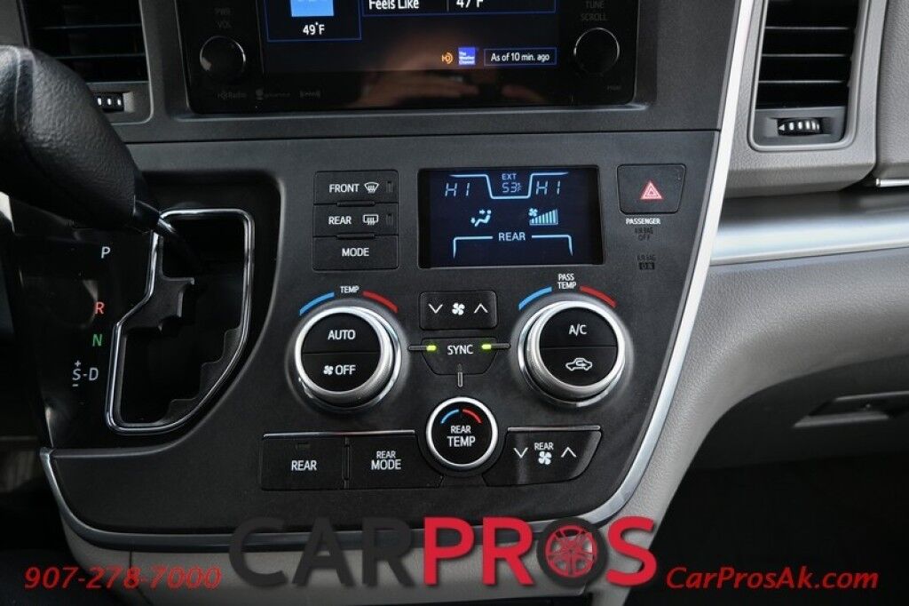 2016 Toyota Sienna LE - 3.5L V6 - 3rd Row 8 Passenger - Power Windows & Door Locks - Dual Climate - Bluetooth - Backup Camera - Tow PackageLE - 3.5L V6 - 8 Passenger - Power Windows & Door Locks - Dual Climate - Bluetooth - Backup Camera - Tow Package Anchorage AK