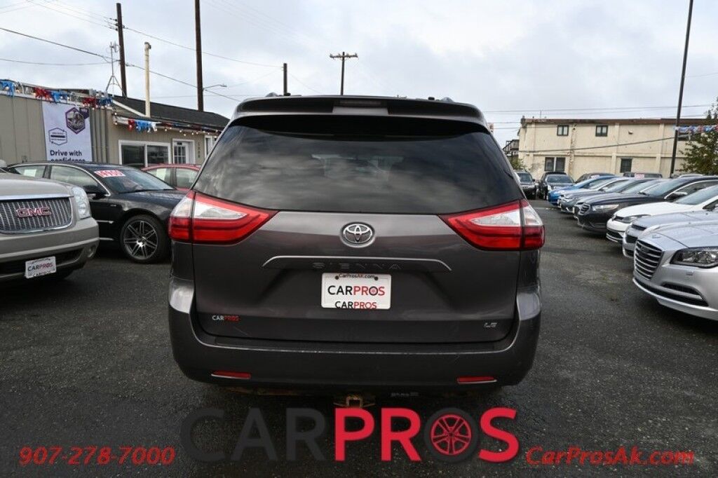 2016 Toyota Sienna LE - 3.5L V6 - 3rd Row 8 Passenger - Power Windows & Door Locks - Dual Climate - Bluetooth - Backup Camera - Tow PackageLE - 3.5L V6 - 8 Passenger - Power Windows & Door Locks - Dual Climate - Bluetooth - Backup Camera - Tow Package Anchorage AK