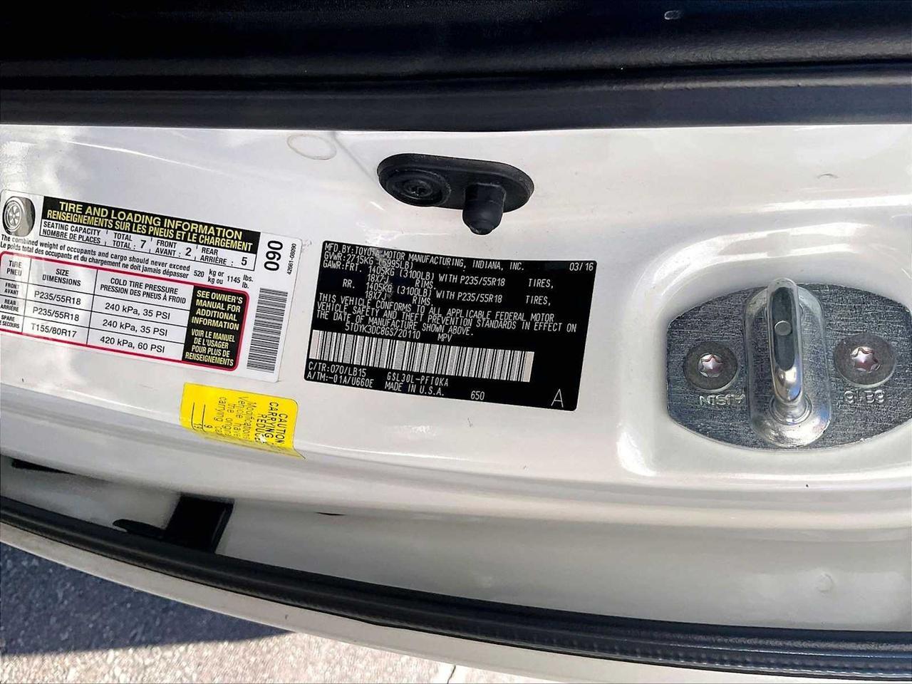 2016 Toyota Sienna Ltd Roseville CA