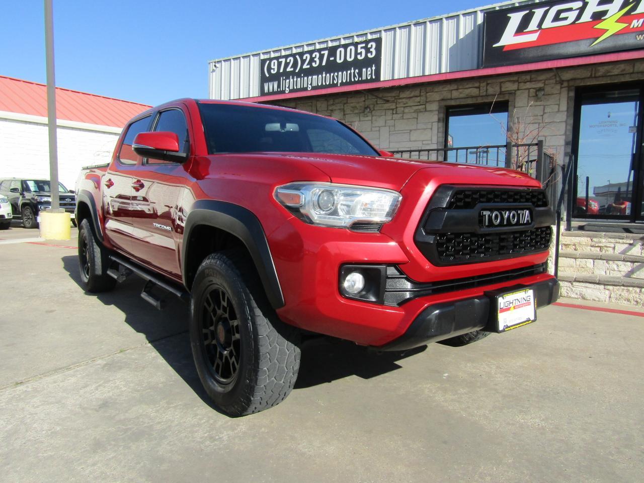 2016 Toyota Tacoma 4WD Double Cab V6 AT SR (Natl) Grand Prairie TX
