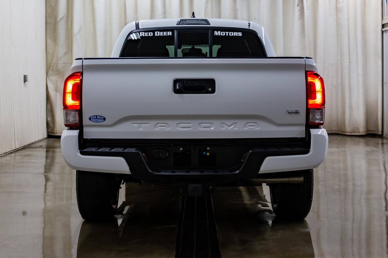 2016 Toyota Tacoma 4x4 Dbl Cab TRD Sport Manual Roof Bcam Red Deer AB