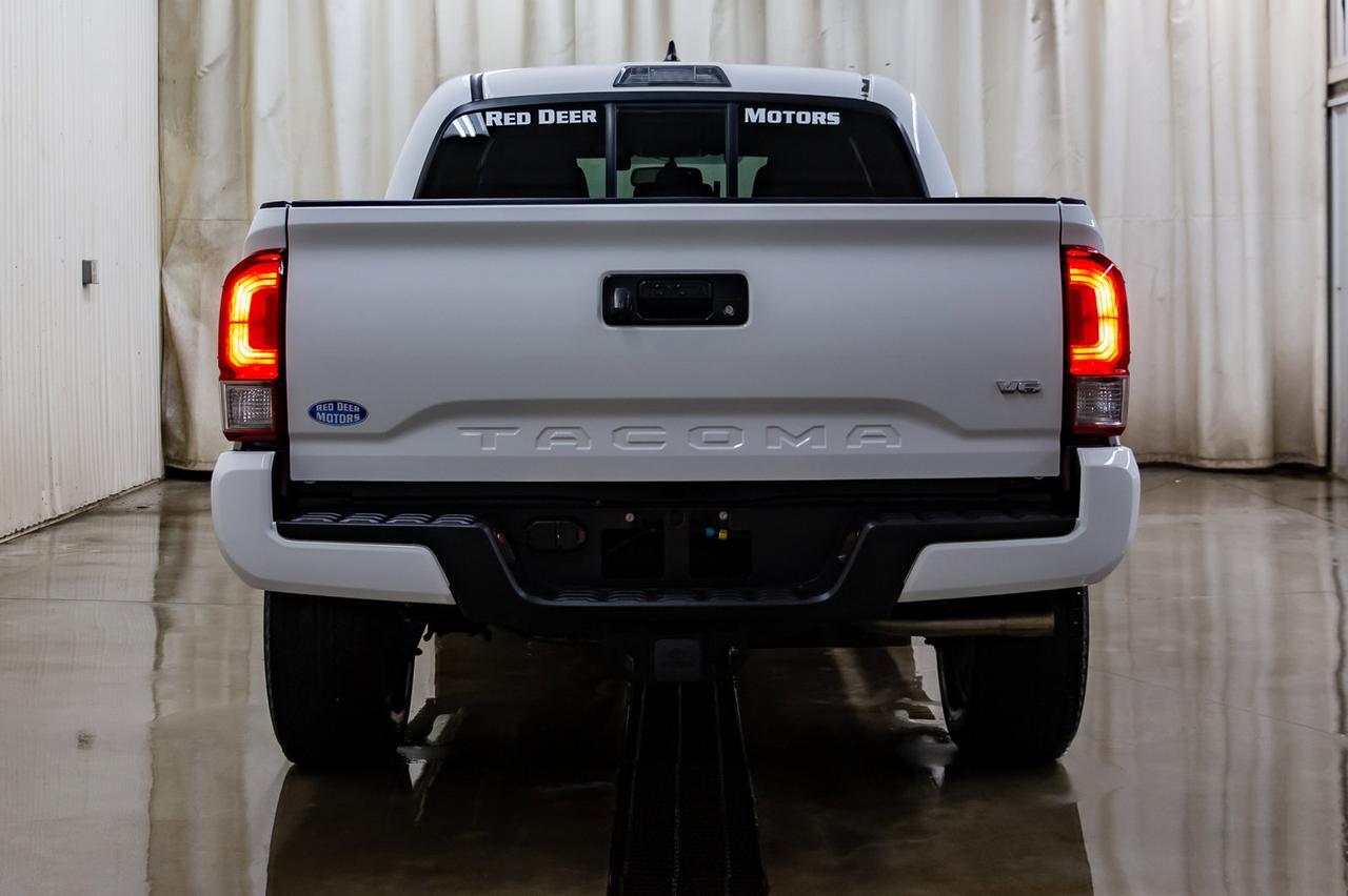 2016 Toyota Tacoma 4x4 Dbl Cab TRD Sport Manual Roof Bcam Red Deer AB