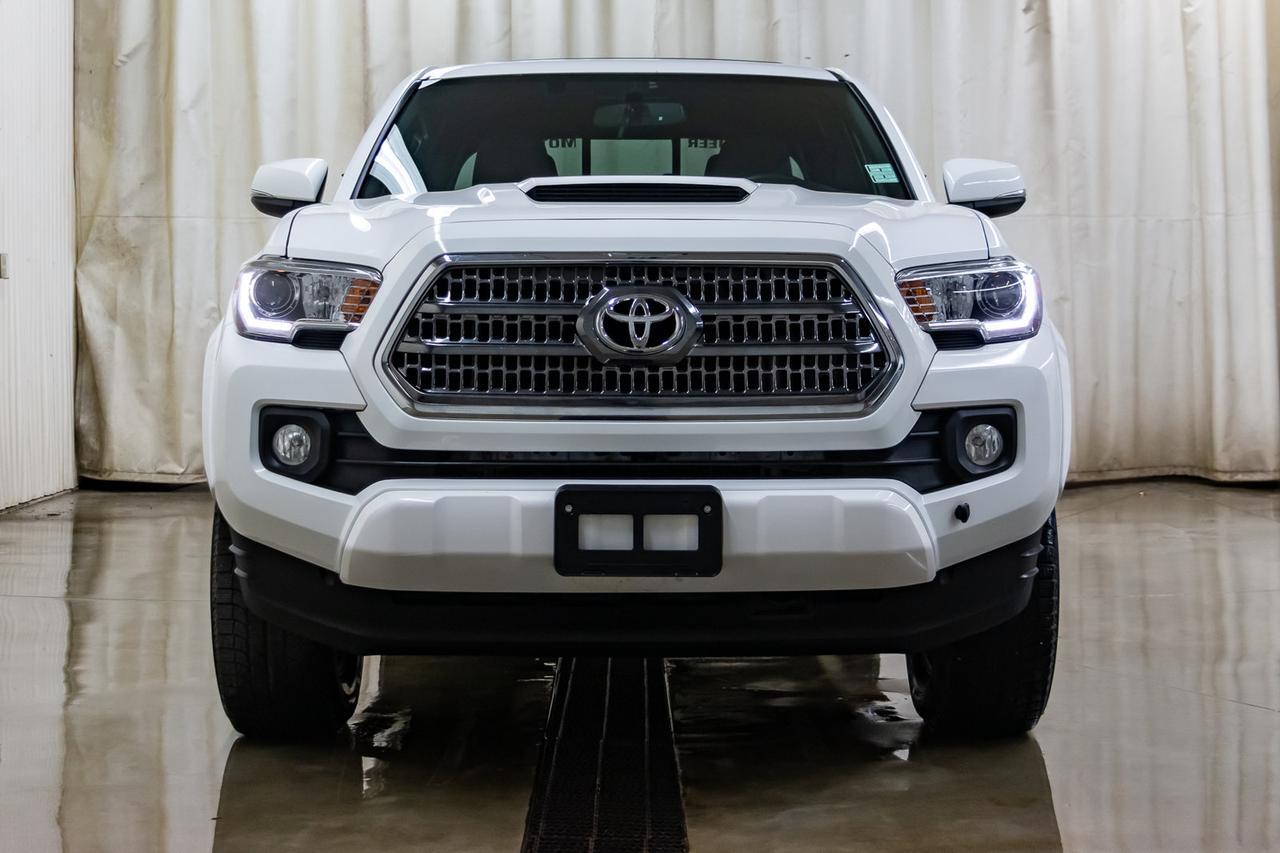 2016 Toyota Tacoma 4x4 Dbl Cab TRD Sport Manual Roof Bcam Red Deer AB