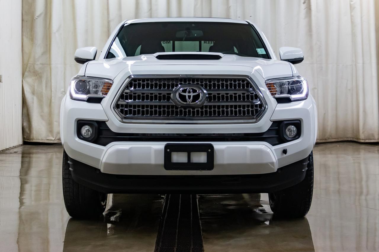 2016 Toyota Tacoma 4x4 Dbl Cab TRD Sport Manual Roof Bcam Red Deer AB