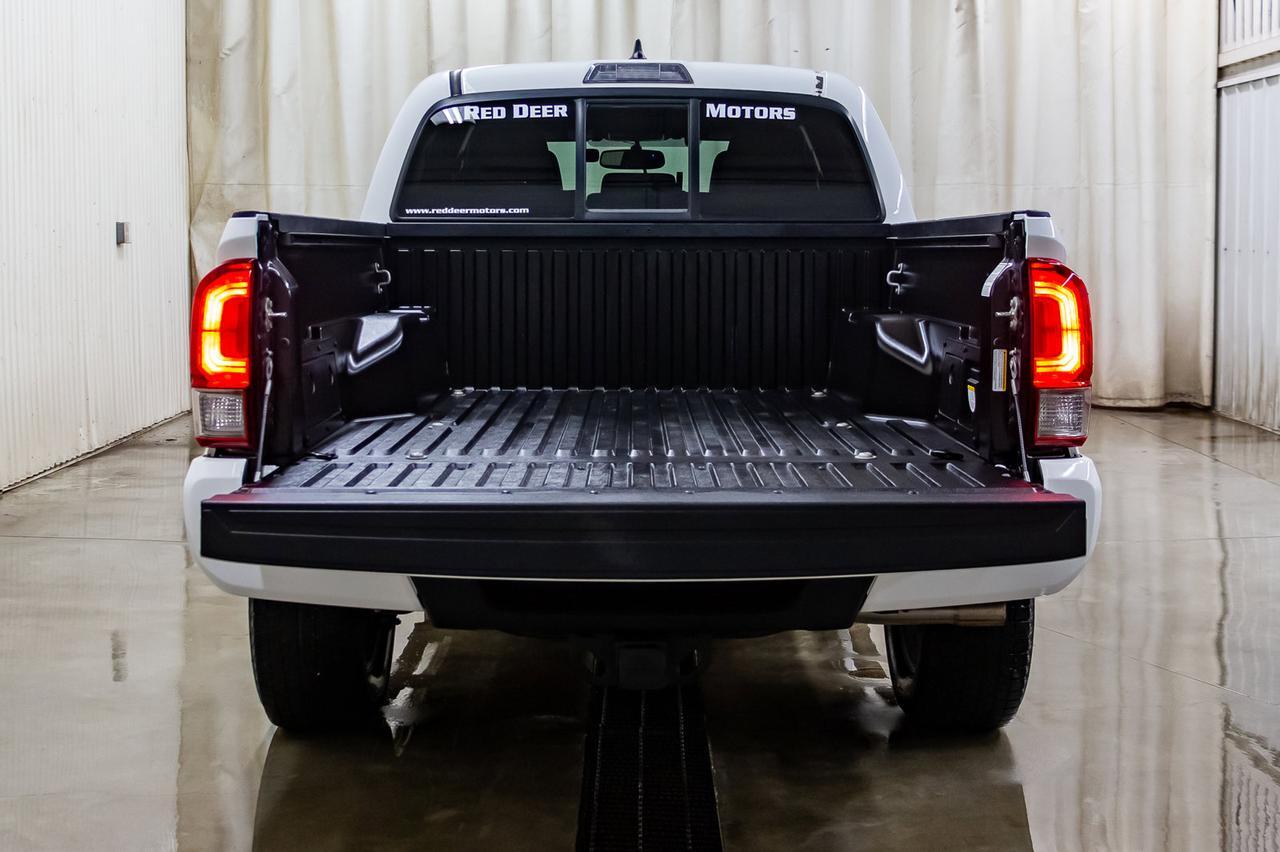 2016 Toyota Tacoma 4x4 Dbl Cab TRD Sport Manual Roof Bcam Red Deer AB