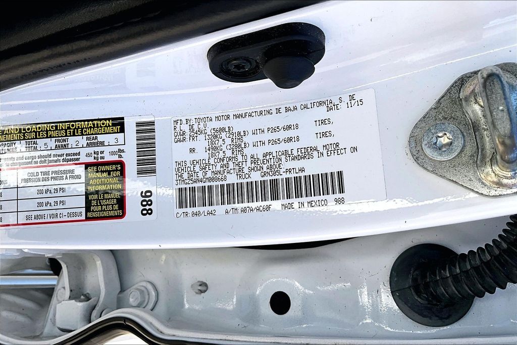 2016 Toyota Tacoma Limited OR