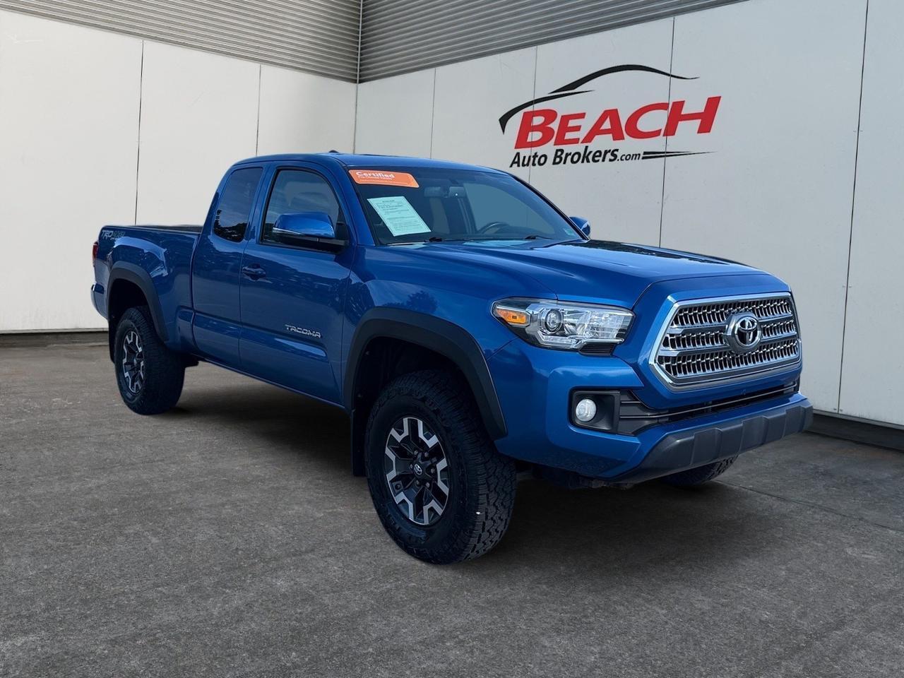 2016 Toyota Tacoma TRD Off Road, ONLY 20K ORIGINAL MILES, TOW PACKAGE, REAR SLIDING WINDOW, POWER AND HEATED MIRRORS, TINTED WINDOWS, REAR BUMPER STEP, REMOTE KEYLESS ENTRY, ONLY 1 OWNER, LOW MILES! Norfolk VA