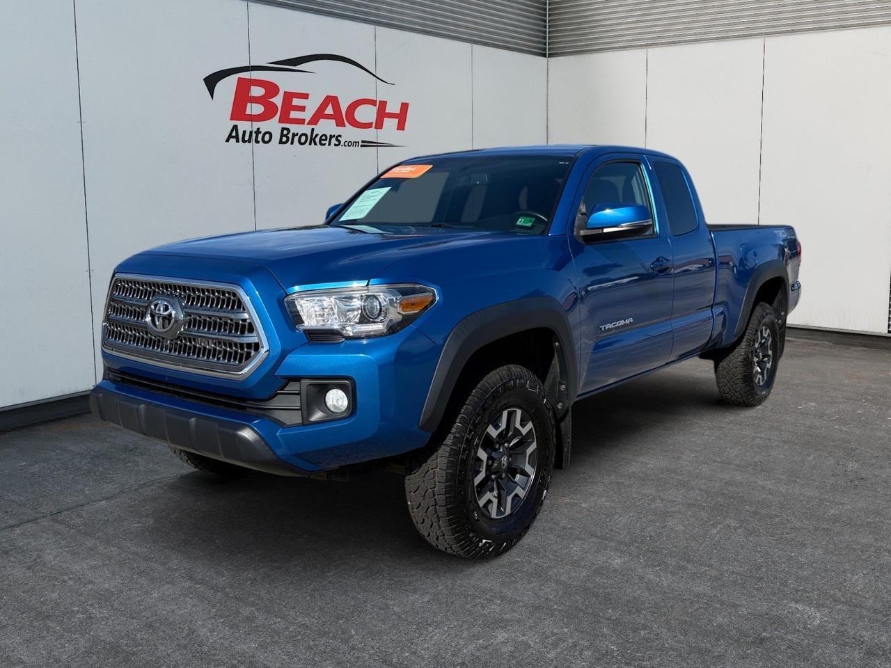 2016 Toyota Tacoma TRD Off Road, ONLY 20K ORIGINAL MILES, TOW PACKAGE, REAR SLIDING WINDOW, POWER AND HEATED MIRRORS, TINTED WINDOWS, REAR BUMPER STEP, REMOTE KEYLESS ENTRY, ONLY 1 OWNER, LOW MILES!
