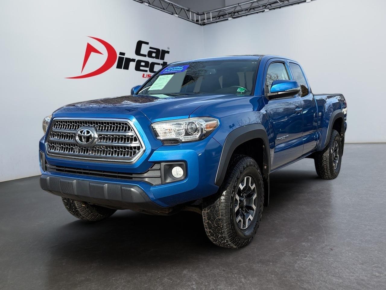 2016 Toyota Tacoma TRD Off Road, ONLY 20K ORIGINAL MILES, TOW PACKAGE, REAR SLIDING WINDOW, POWER AND HEATED MIRRORS, TINTED WINDOWS, REAR BUMPER STEP, REMOTE KEYLESS ENTRY, ONLY 1 OWNER, LOW MILES!, Virginia Beach VA