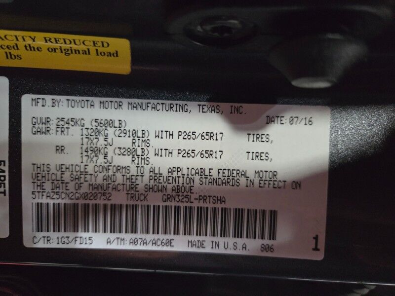 2016 Toyota Tacoma TRD Sport 2WD 3.5L V6 Camera Wheels FREE WARRANTY Call (682)587-6288 Arlington TX