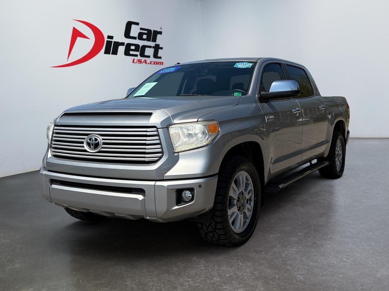 2016 Toyota Tundra 2WD Truck Platinum CREWMAX, RUNNING BOARDS, BACKUP CAMERA WITH PARKING SENSORS, SUNROOF, TOW PACKAGE, REAR POWER SLIDING WINDOW, NAVIGATION, HEATED & COOLED SEATS, ONLY 44K MILE CLEAN CARFAX ,ONLY44K MILES!!! Virginia Beach VA