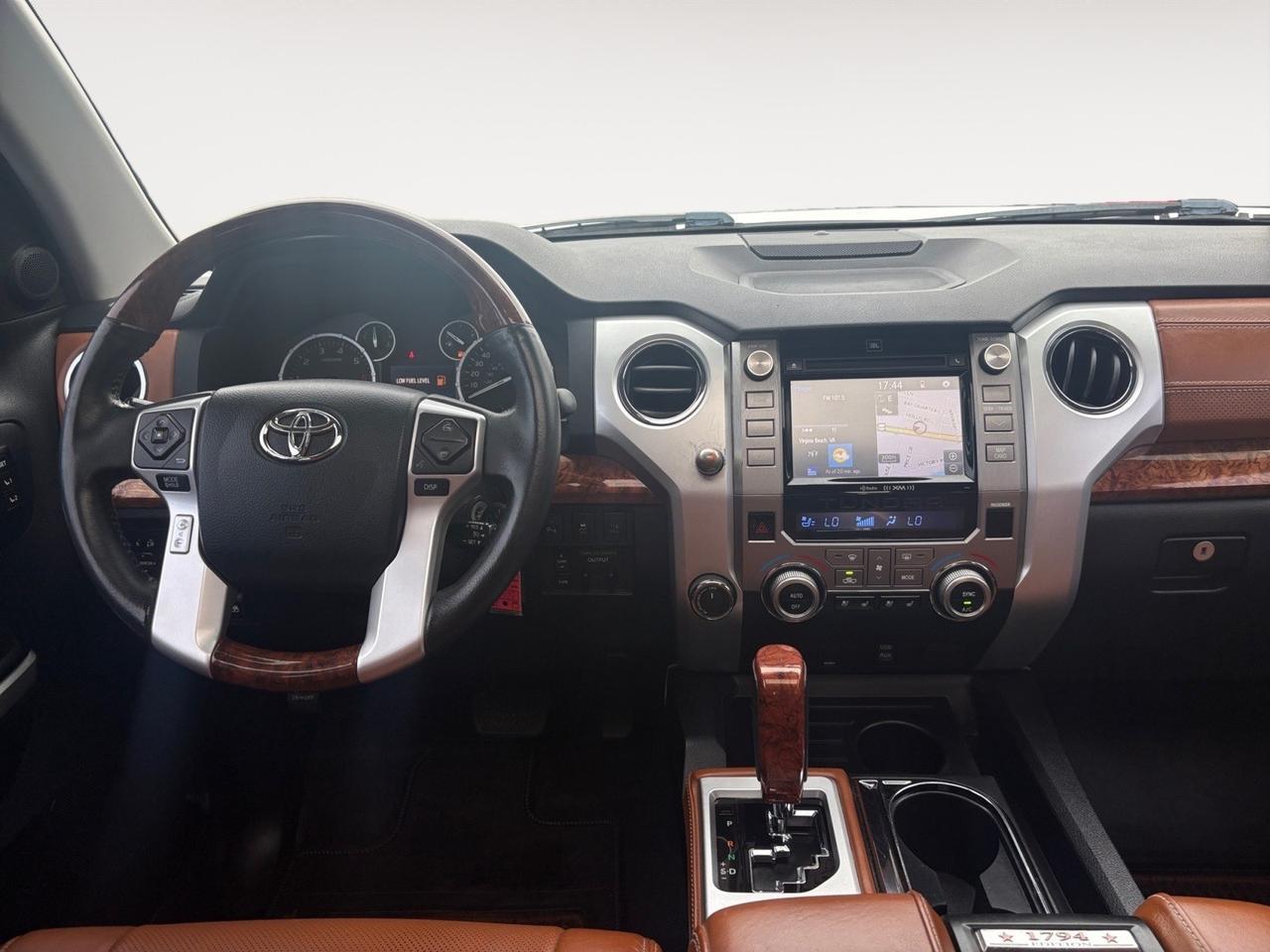 2016 Toyota Tundra 4WD Truck 1794 EDITION, 4X4, FENDER FLARES, RUNNING BOARDS, TOW PACKAGE, BACKUP CAMERA WITH PARKING SENSORS, BED LINER, NAVIGATION, SUNROOF, HEATED & VENTILATED SEATS, LOW MILEAGE, RIDE IN STYLE IN THIS TUNDRA! Virginia Beach VA