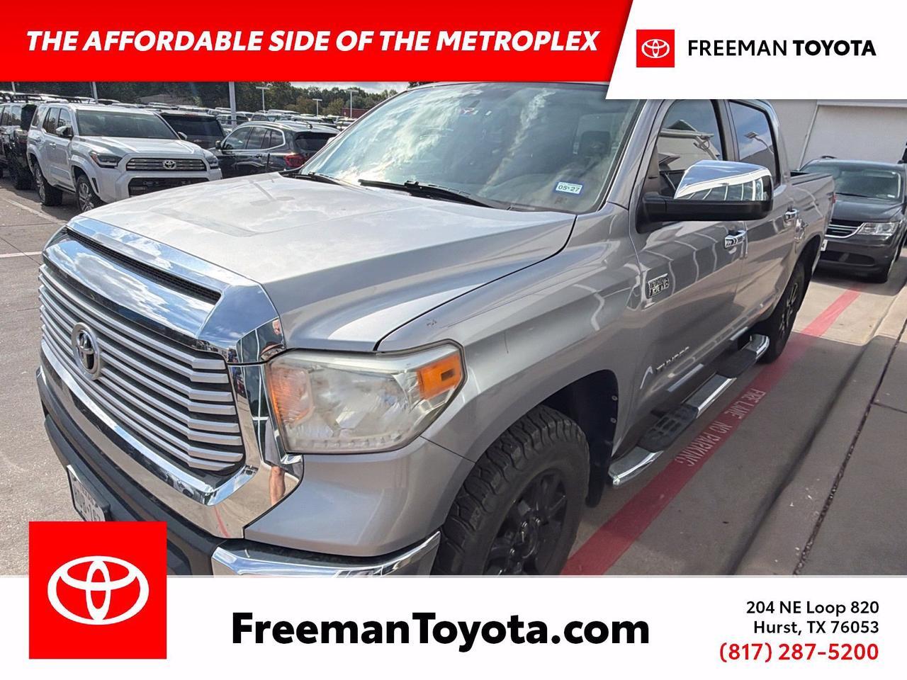 2016 Toyota Tundra 4WD Truck LTD Hurst TX