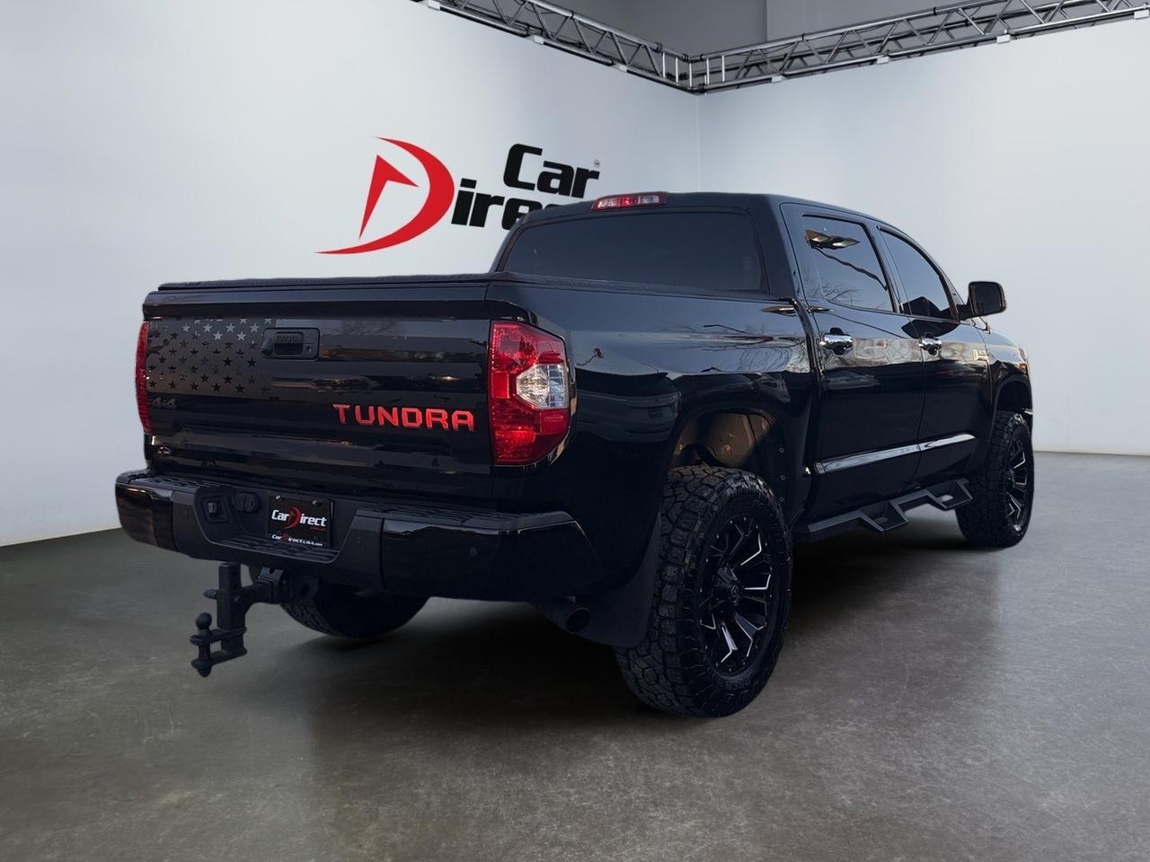 2016 Toyota Tundra 4WD Truck Platinum, HARD TONNEAU COVER, TUBULAR SIDE STEPS, TOW PACKAGE, BACKUP CAMERA, PARKING SENSORS, HEATED & COOLING SEATS, NAVIGATION, LOW MILES, THIS TRUCK IS LIFTED & READY TO RIDE! Virginia Beach VA