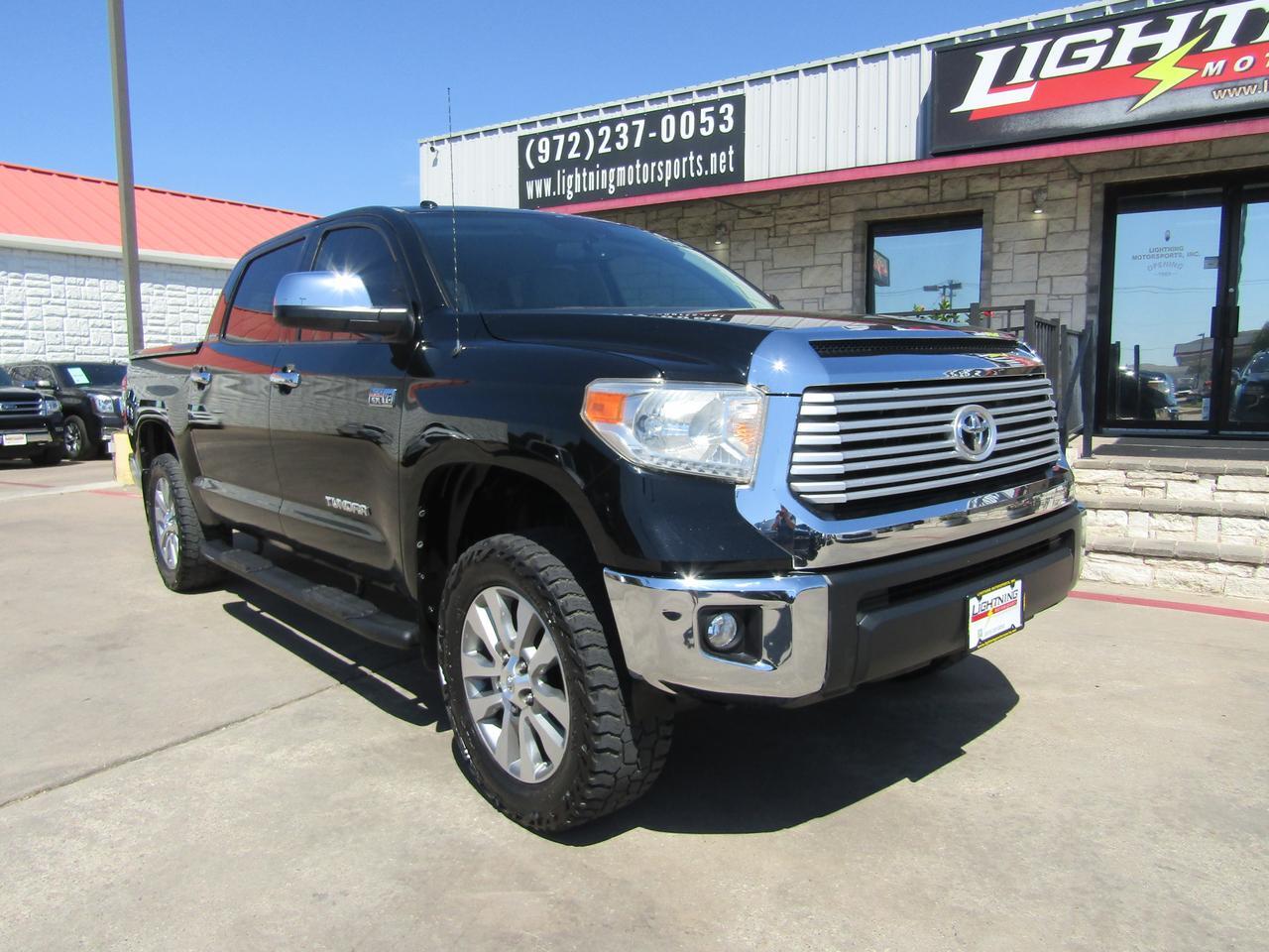 2016 Toyota Tundra CrewMax 5.7L FFV V8 6-Spd AT LTD (Natl) Grand Prairie TX