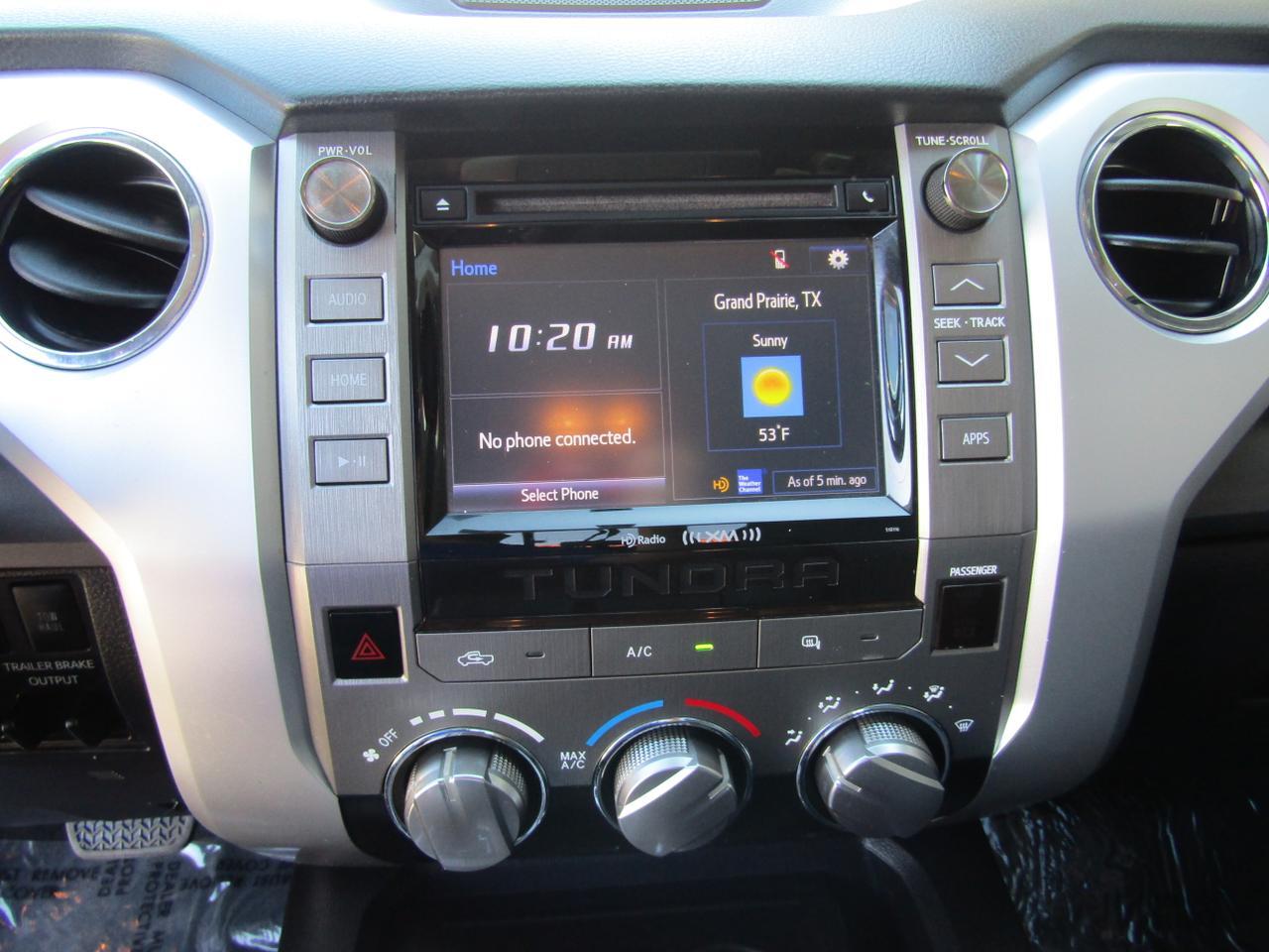 2016 Toyota Tundra Double Cab 5.7L FFV V8 6-Spd AT SR5 (Natl) Grand Prairie TX