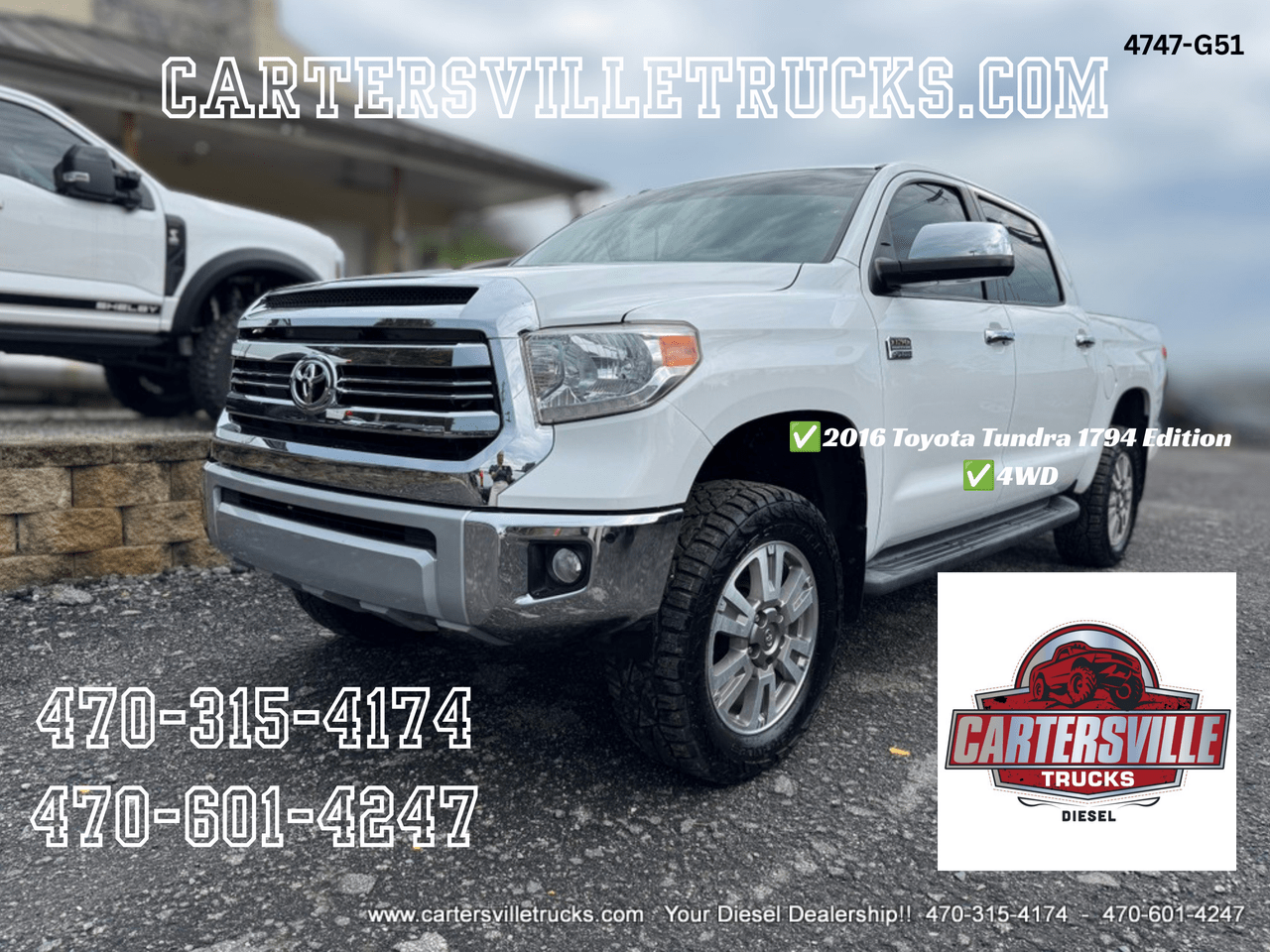 2016 Toyota Tundra SOLD SOLD SOLD*** 1794 Edition 4X4