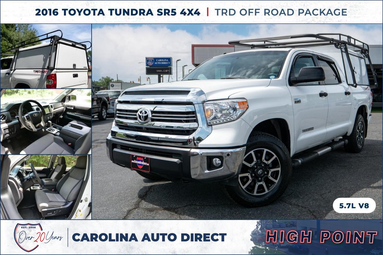 2016 Toyota Tundra SR5 4X4 / TRD Off Road Package / 5.7L V8!