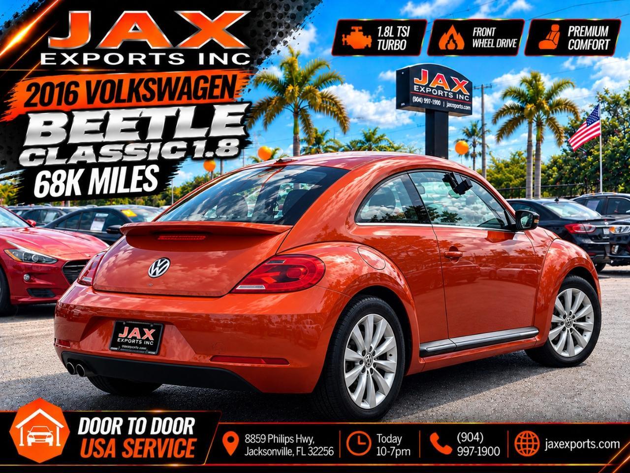 2016 Volkswagen Beetle Coupe 2dr Auto 1.8T S PZEV