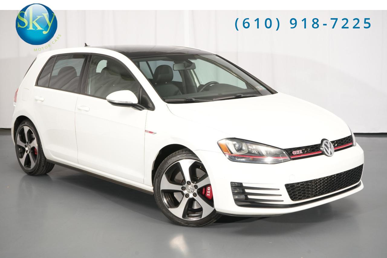 2016 Volkswagen Golf GTI Autobahn w/Performance Pkg 6-Speed Manual West Chester PA