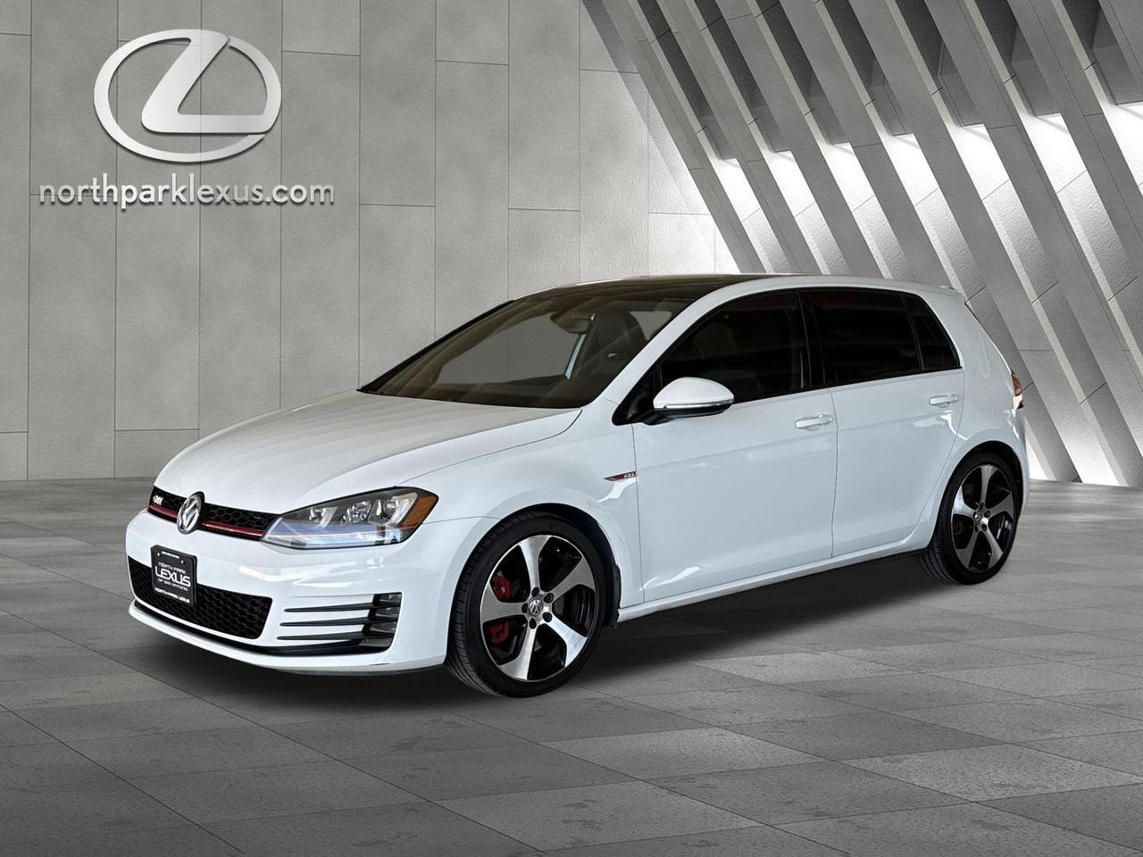 2016 Volkswagen Golf GTI SE w/Performance Pkg