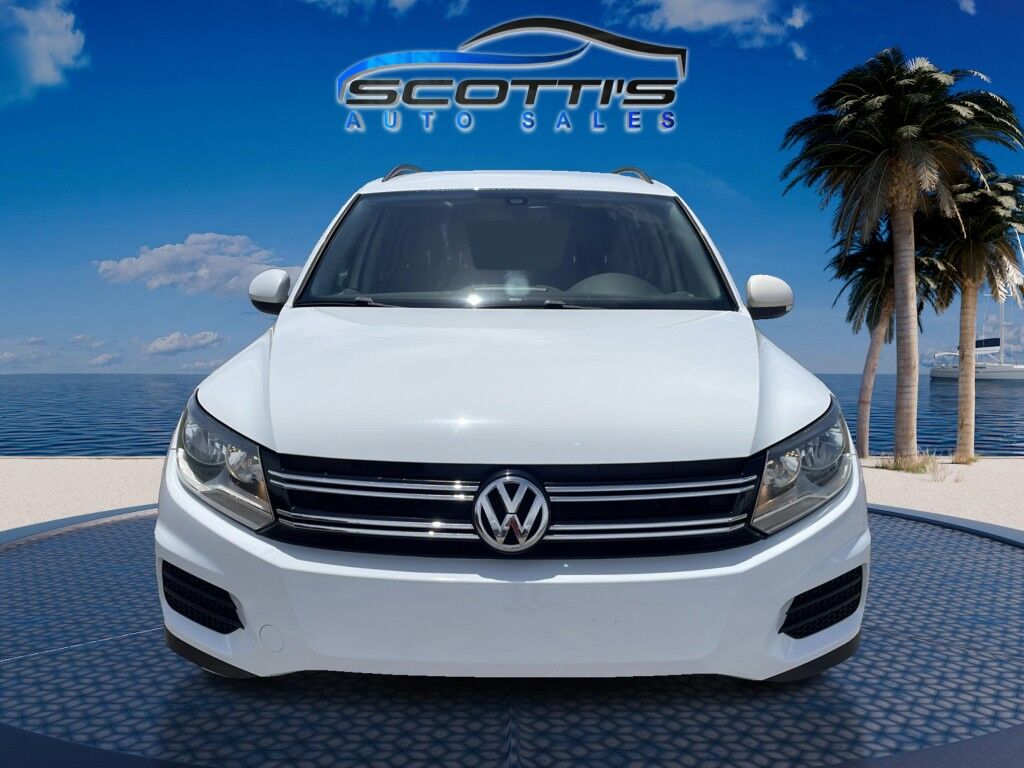 2016 Volkswagen Tiguan S~BLUETOOTH~BUCKETS SEATS~CRUISE CONTROL~HALOGEN HEADLIGHTS~REARVIEW CAMERA~TURBOCHARGER~LOW MILES Sarasota FL