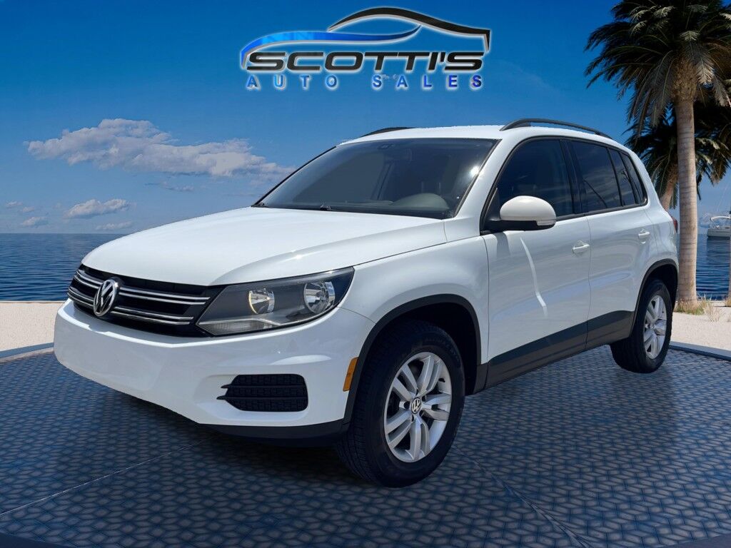 2016 Volkswagen Tiguan S~BLUETOOTH~BUCKETS SEATS~CRUISE CONTROL~HALOGEN HEADLIGHTS~REARVIEW CAMERA~TURBOCHARGER~LOW MILES Sarasota FL
