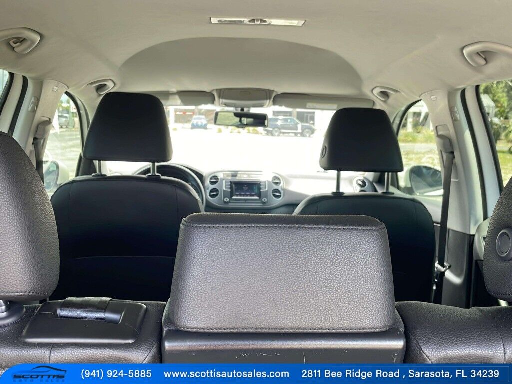 2016 Volkswagen Tiguan S~BLUETOOTH~BUCKETS SEATS~CRUISE CONTROL~HALOGEN HEADLIGHTS~REARVIEW CAMERA~TURBOCHARGER~LOW MILES Sarasota FL